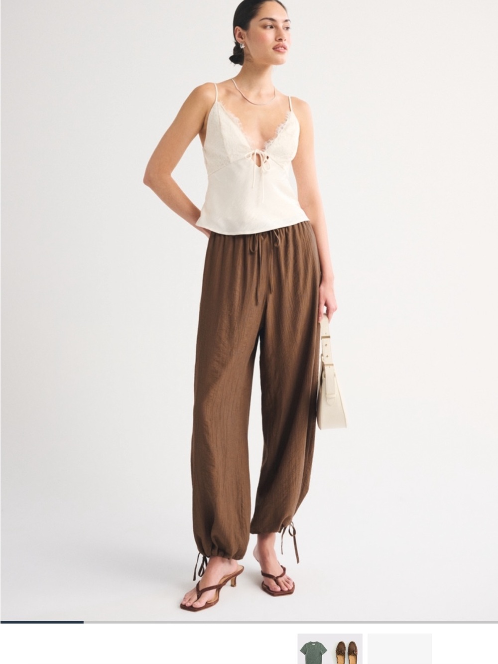 Abercrombie balloon pant